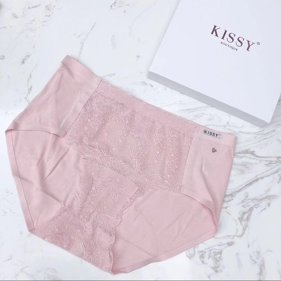 Kissy Lace Bralette Set Pink Lady Cherry Blossom - Picture 6 of 7